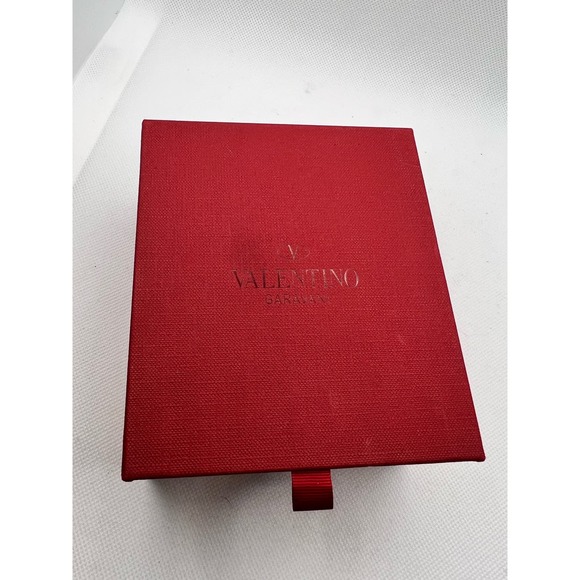 Nwot Valentino Rockstud goldtone miniaudière mirror - Picture 12 of 12